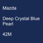 Preview: Mazda, Deep Crystal Blue Pearl, 42M.